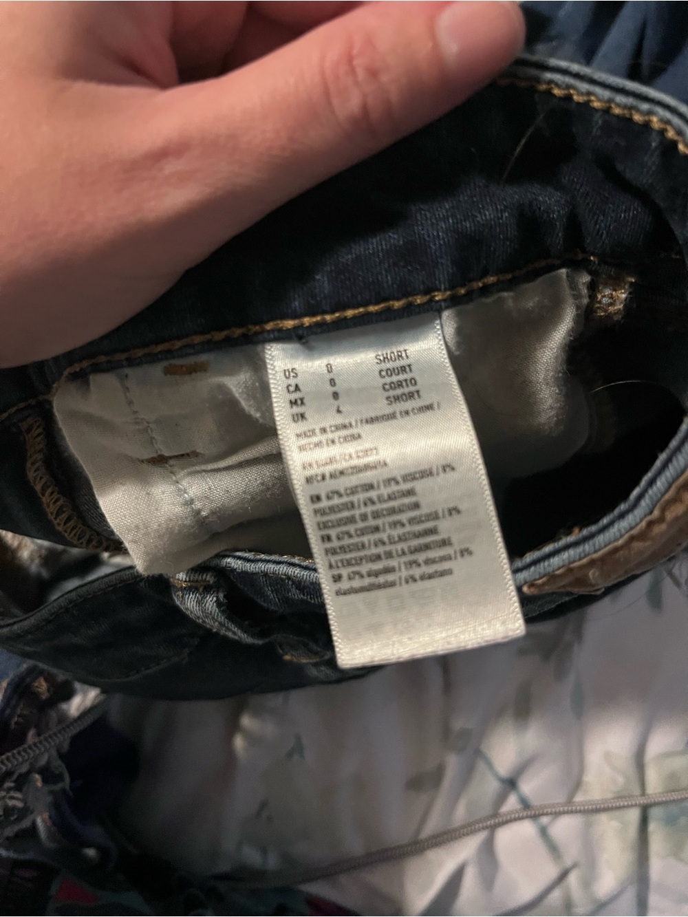 American Eagle Outfitters Skinny Jeans - Dark Blue Denim